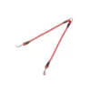 Acople Doble Cordón Rojo para Perro 48cm