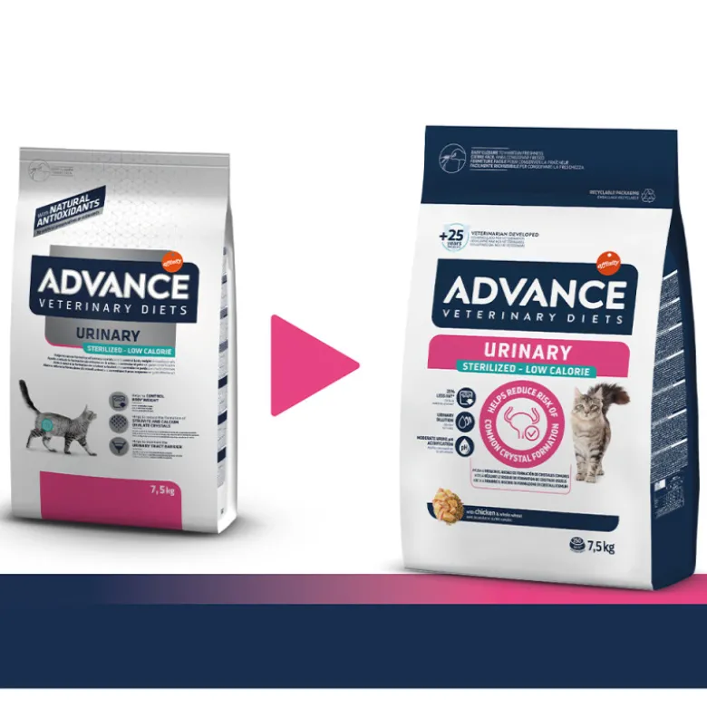 Advance Urinario Sterilized - Low Calorie Para Gatos