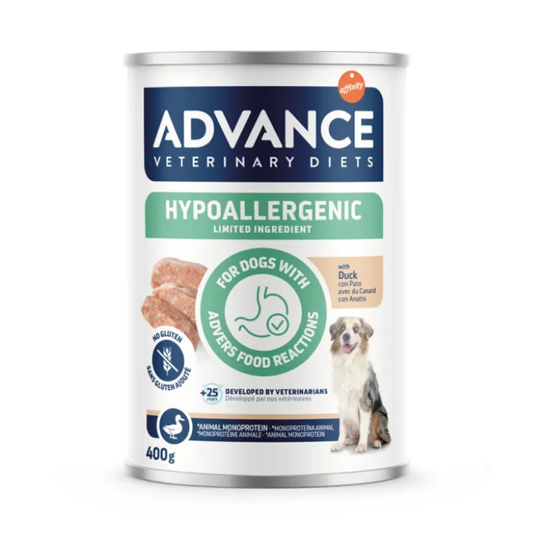 Advance Veterinary Diets Hypoallergenic Pato 400g