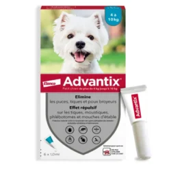 Advantix Ampollas de 4 a 10kg