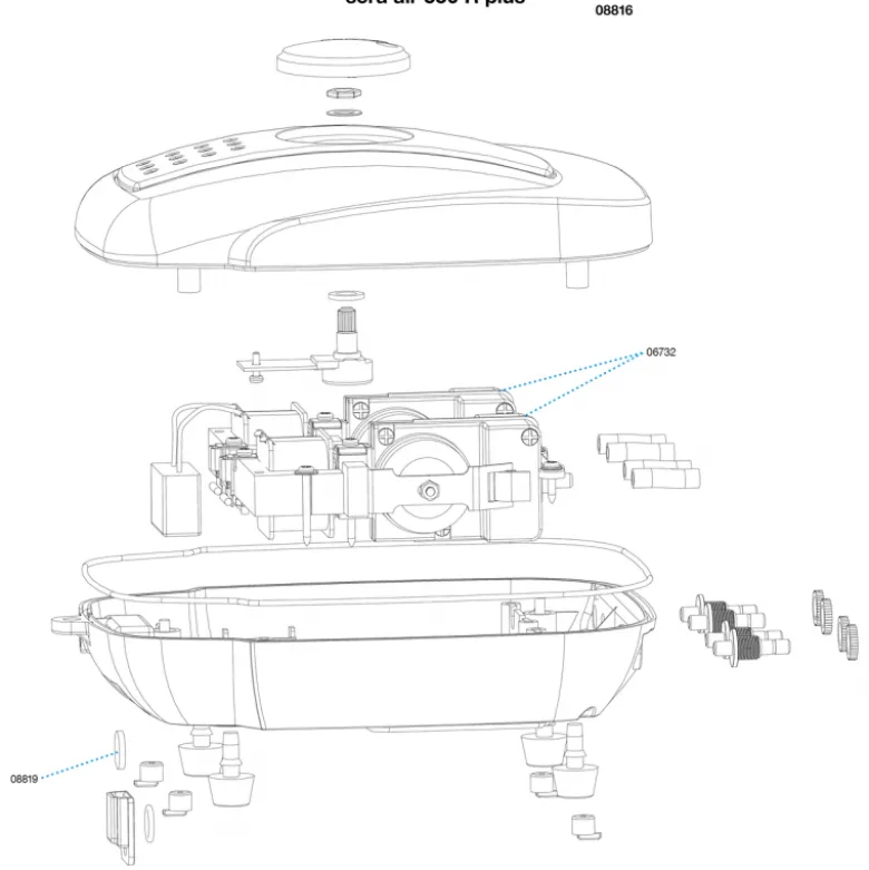 Aireador SERA air 550 R plus