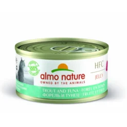 Almo Nature HFC Atún y trucha Gelatina para Gatos 70g