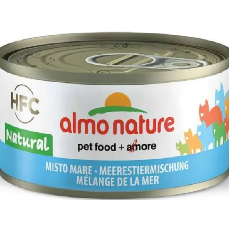 Almo Nature HFC Mixto Frutos del Mar Gelatina para Gatos 70g