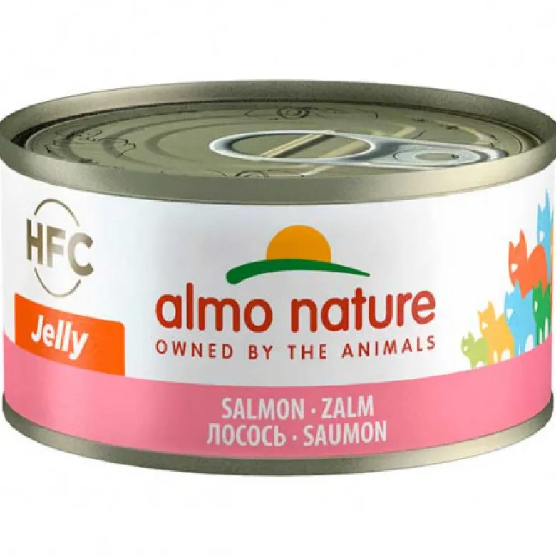 Almo Nature HFC Salmón Gelatina para Gatos 70g