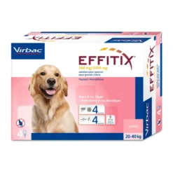 Antiparasitario externo Effitix perros grandes 20-40 Kg