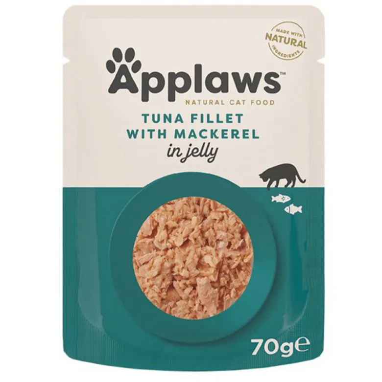 Applaws Cat Atún con Caballa en Gelatina 70g