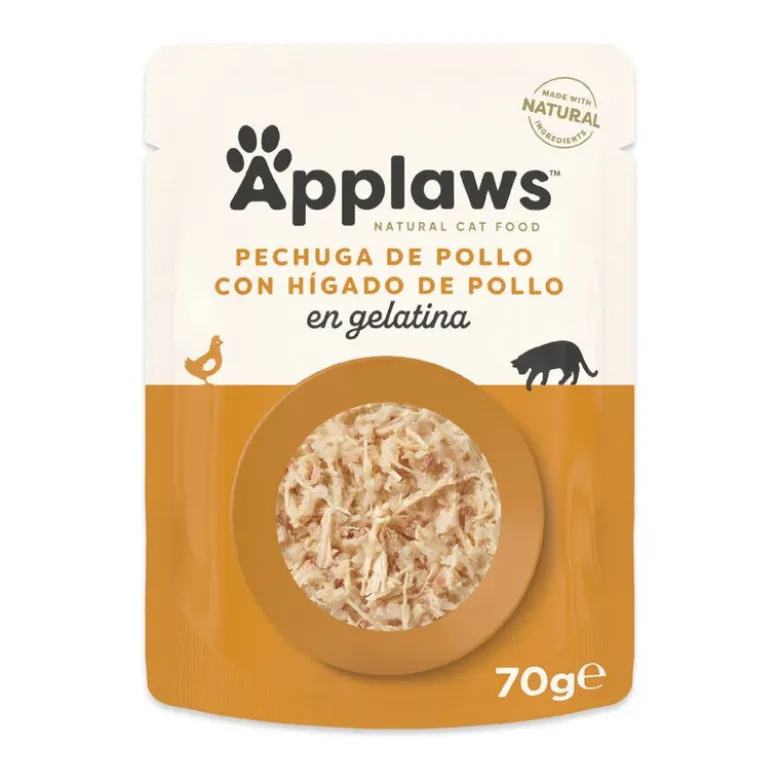 Applaws Cat Hígado y Pollo en Gelatina 70g