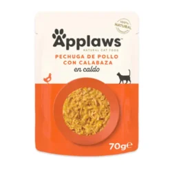 Applaws Cat Pollo con Calabaza en Caldo 70g