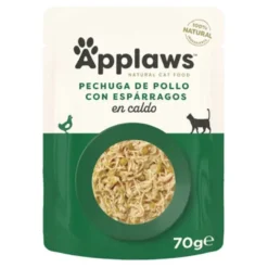 Applaws Cat Pollo con Espárragos en Caldo 70g
