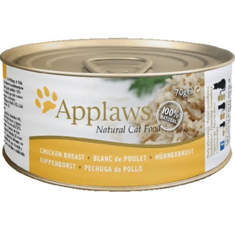 Applaws Pechugas de Pollo Para Gatos 70g
