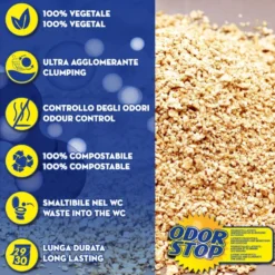 Arena Croci Eco Prebiotic Elimina el Olor 3,8kg