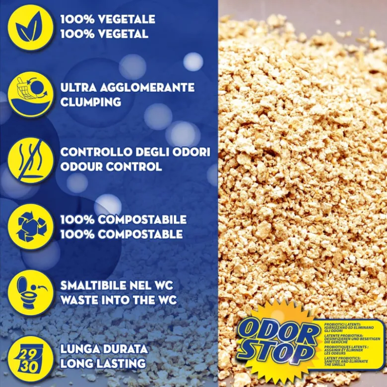 Arena Croci Eco Prebiotic Elimina el Olor 3,8kg