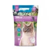Arena de sílice para gato con aroma a lavanda