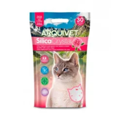 Arena de Sílice Para Gato con Aroma a Rosas