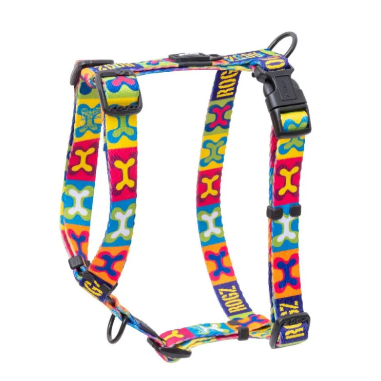 Arnes Rogz Fusion Popart Yellow para Perros