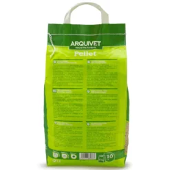 Arquivet Lecho Vegetal Pellet 10L para Gatos y Roedores