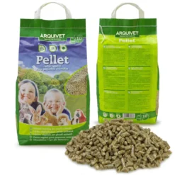 Arquivet Lecho Vegetal Pellet 10L para Gatos y Roedores