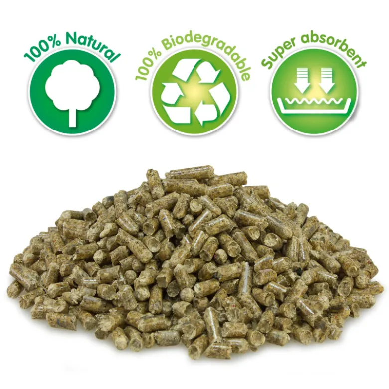 Arquivet Lecho Vegetal Pellet 10L para Gatos y Roedores