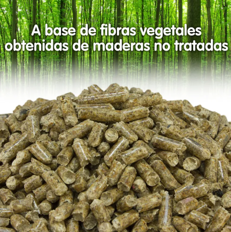 Arquivet Lecho Vegetal Pellet 10L para Gatos y Roedores