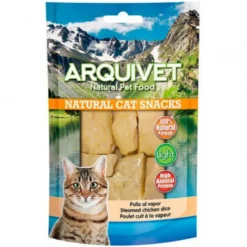 Arquivet Natural Snack Pollo Al Vapor 50g