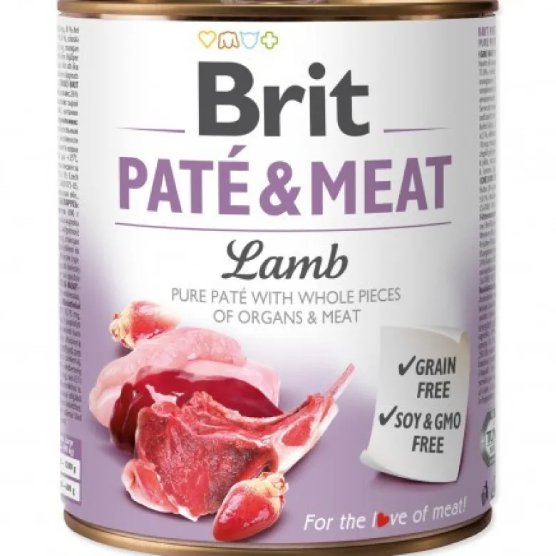 Brit Paté Cordero Y Pollo 800g