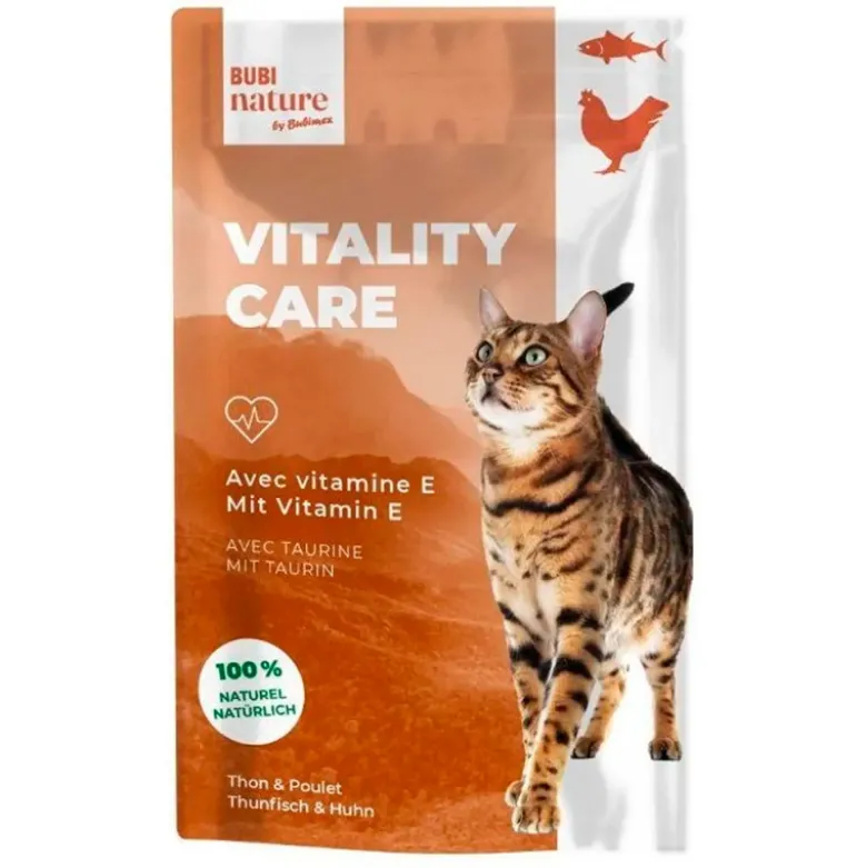 Bubi Nature Atún & Pollo en Sobre 70g para Gatos