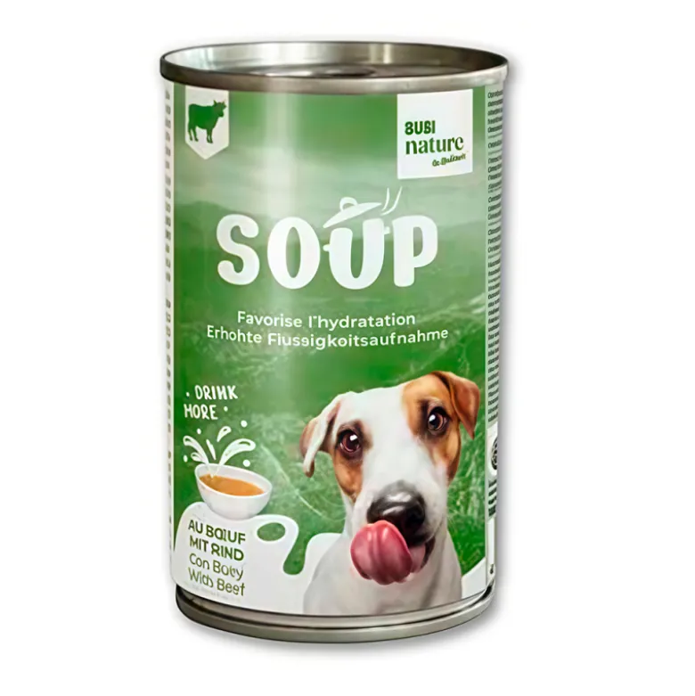 Bubi Nature Sopa de Buey para Perros 185g