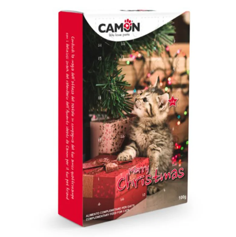 Calendario de Adviento Camon 100g para Gatos