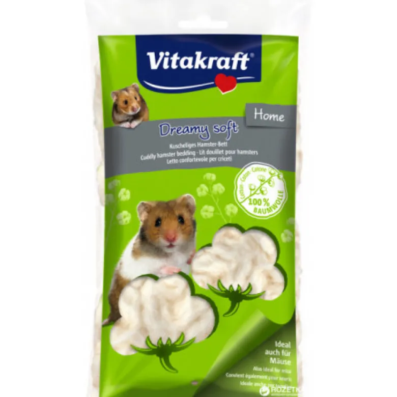 Cama Algodón Natural Para Roedores Foryou 20Grs