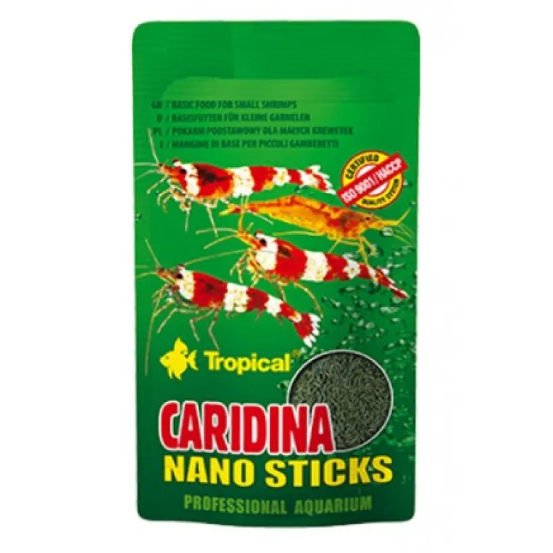 Caridina nano sticks para camarones pequeños