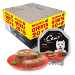 Cesar Bulpack Buey 20+8 de 150g para Perros