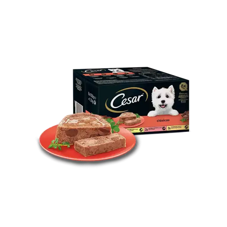 Cesar Multipack Seleccion Clasicos Paté 8x150g