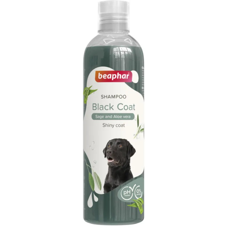Champú Beaphar Salvia y Aloe Vera para Pelo Negro
