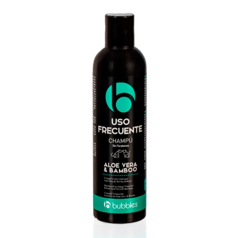 Champú Bubbles Uso Frecuente con Aloe Vera y Bambú