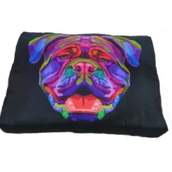 Colchoneta Bulldog Inglés Desenfundable para Perros