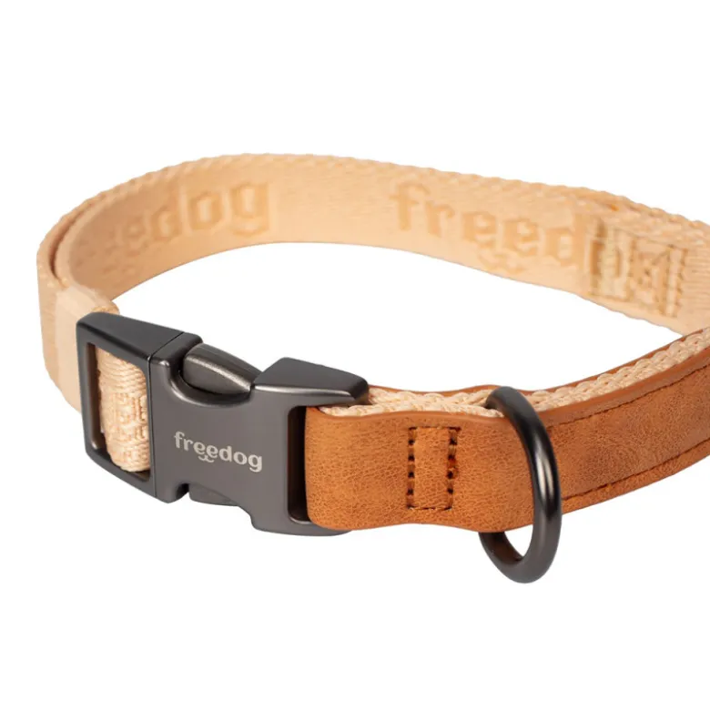 Collar Freedog Linum Sand Beige para Perros