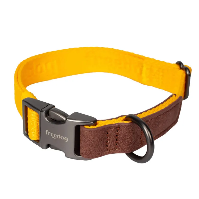 Collar Freedog Linum Yellow Sunrise para Perros