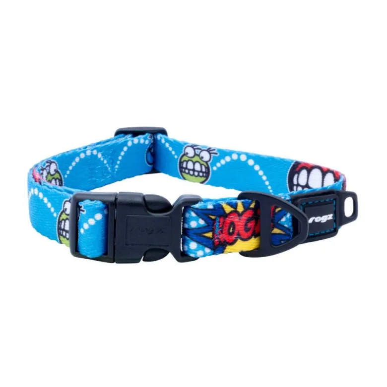 Collar Rogz Fusion Comic Blue para Perros