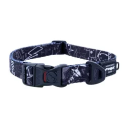 Collar Rogz Fusion Midnight Black para Perros