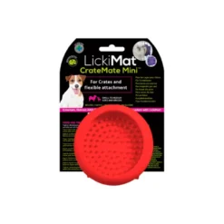 Comedero LickiMat CrateMate Mini para Perros