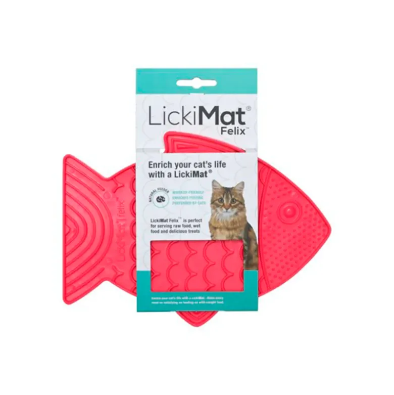 Comedero LickiMat Felix para Gatos