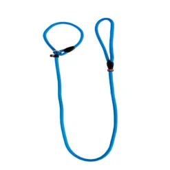 Correa Collar Nylon Exposicion Azul 150cm x 1,4cm