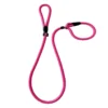 Correa Collar Nylon Exposicion Rosa 150cm x 1,4cm