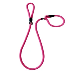 Correa Collar Nylon Exposición Rosa 150cm x 0,9cm
