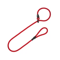 Correa Collar Nylon Exposición Rojo 150cm x 0,9cm