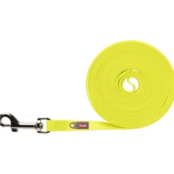 Correa de Rastreo Easy Life para Perros Amarillo Neón M-L