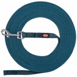 Correa de Rastreo para Perros Azul Petróleo L-XL