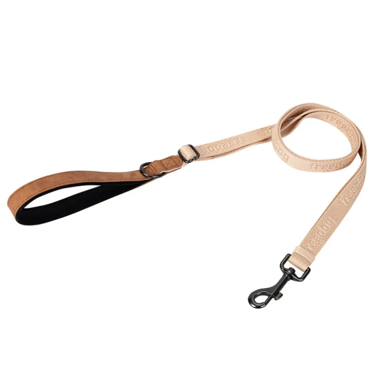 Correa Freedog Ajustable Linum Sand Beige para Perros