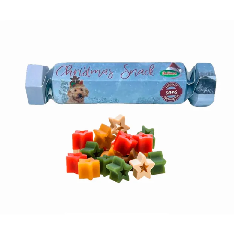Cracker Con Premios de Navidad para Perros 100g