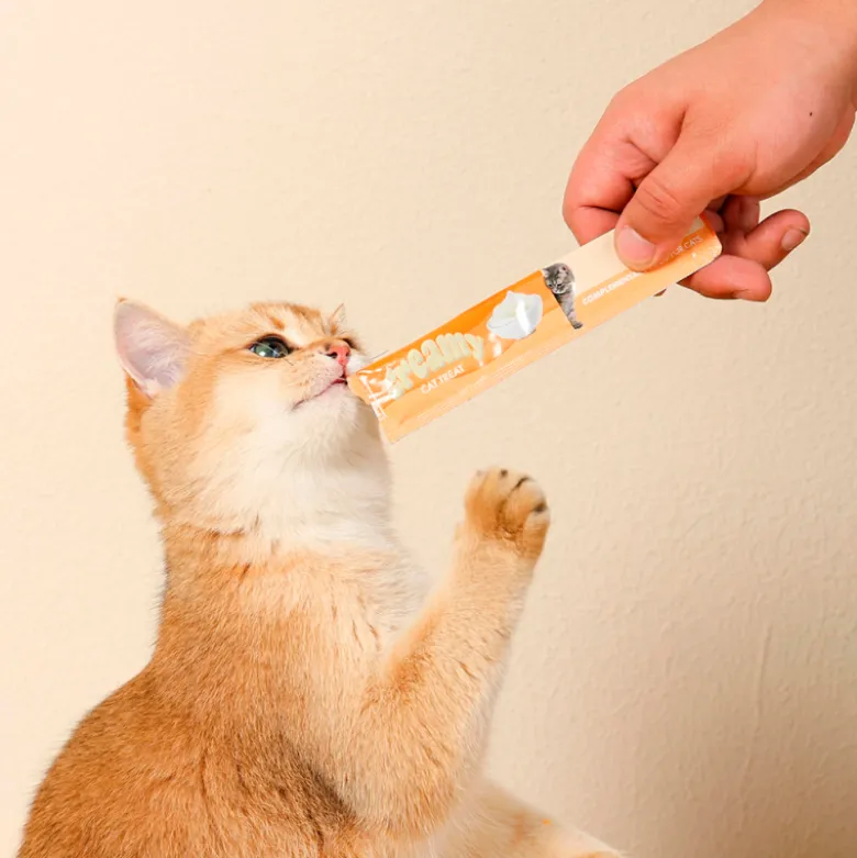 Creamy Cat Treat Cangrejo 4x15g